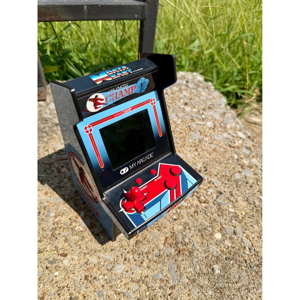 My Arcade Karate Champ Micro Player Retro Data East Mini Arcade Cabinet-Working